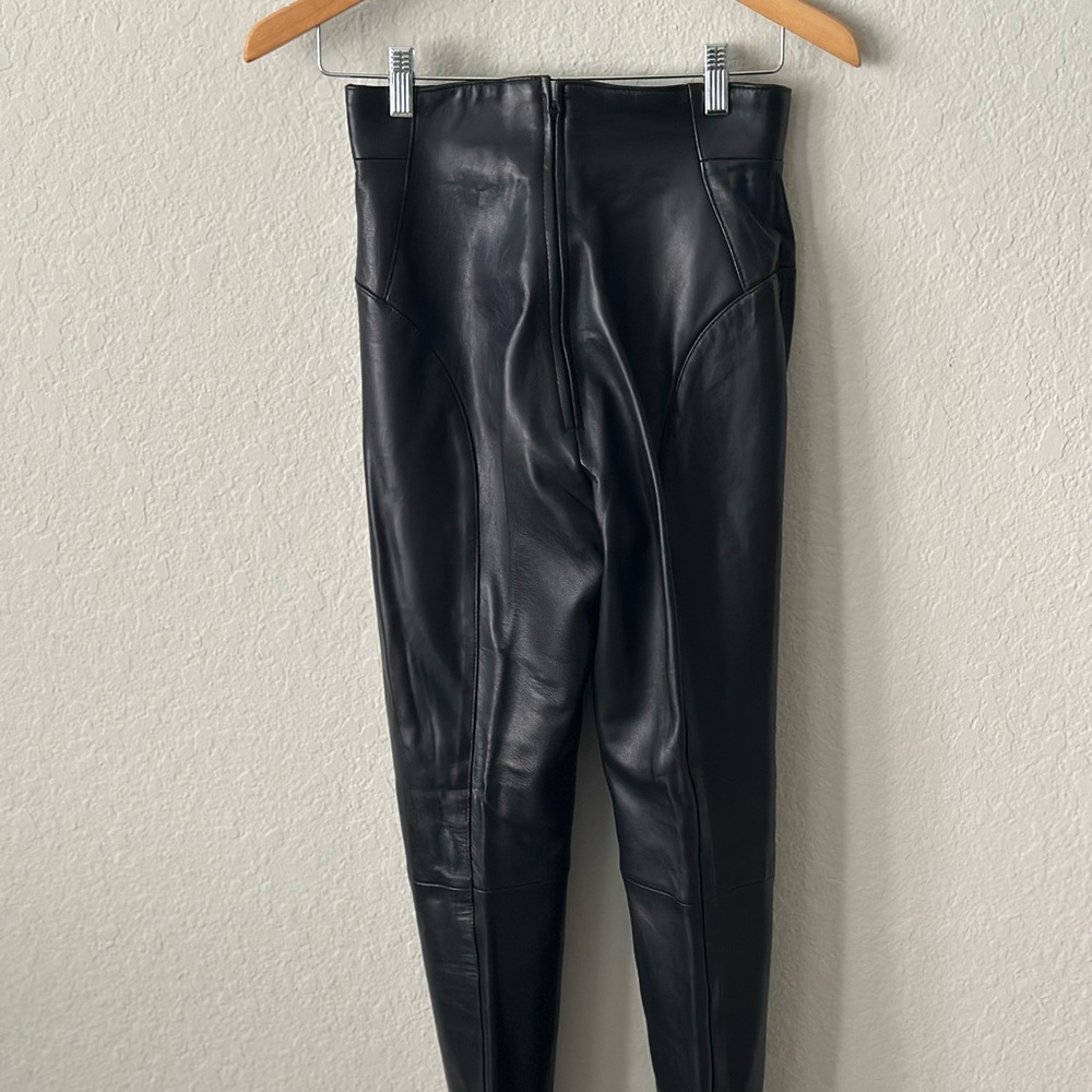 Vintage Michael Hoban North Beach leather pants.